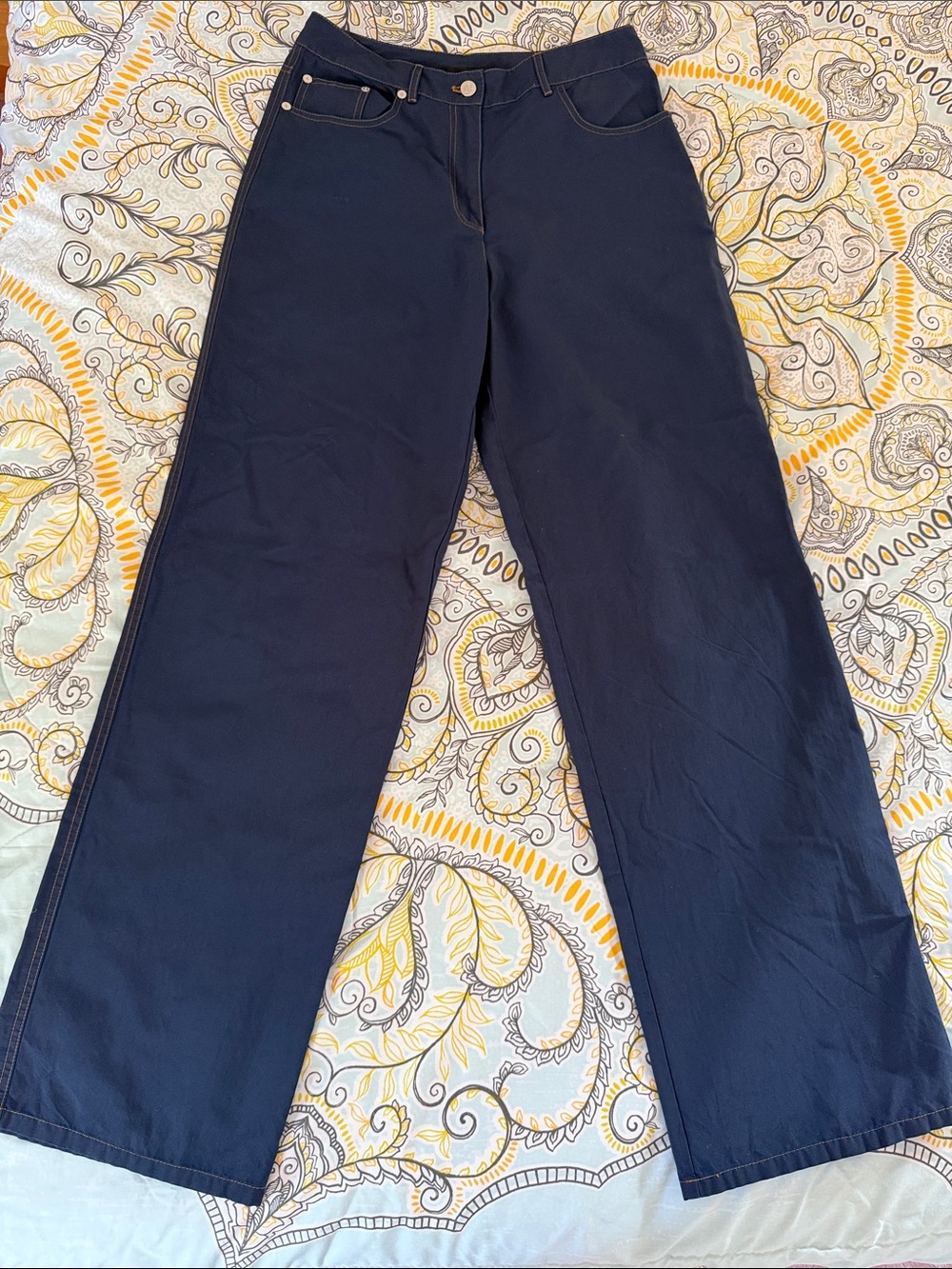Helmut Lang Women Navy Pants Size 6